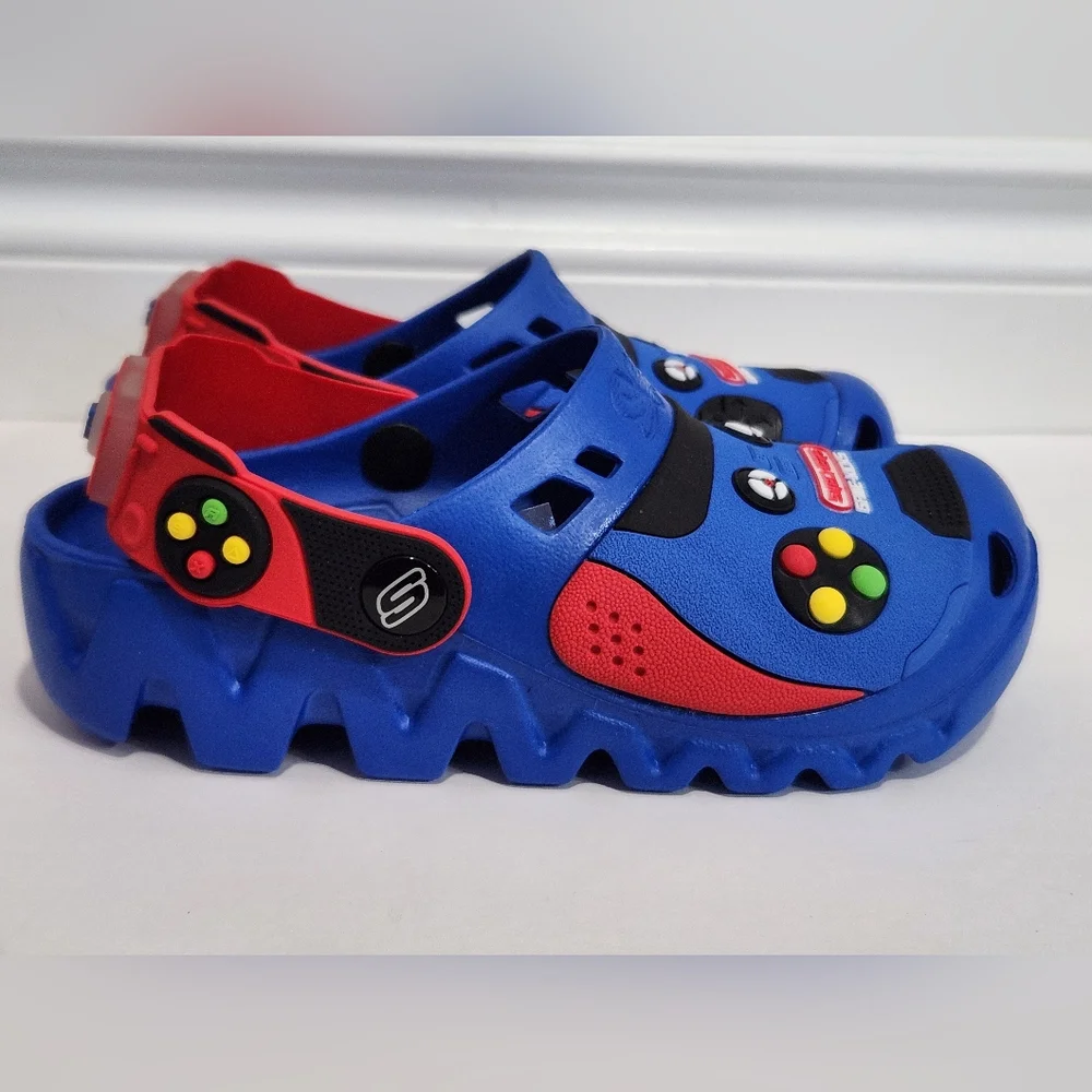 Skechers Foamies Game-Kicks Light Up Shoes